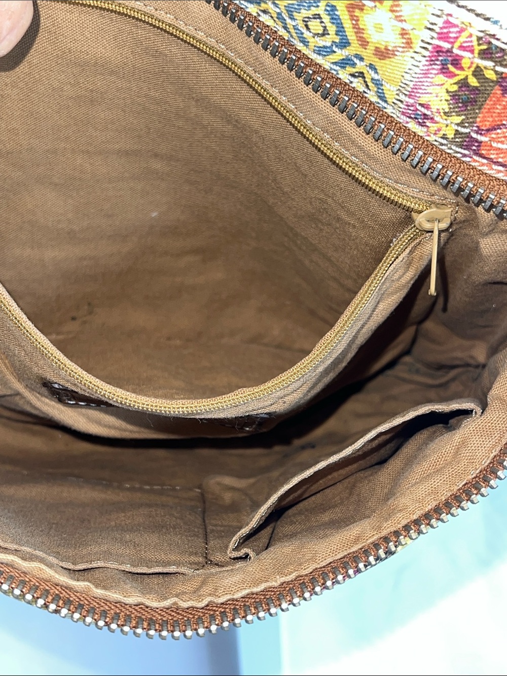 Fossil Multicolor Quilted Patchwork Crossbody Bag - Picture 12 of 16
